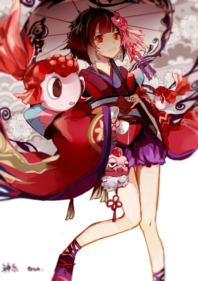 阴阳师神乐/源博雅