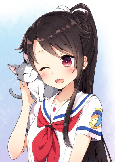 二次元 少女 校服 校园风 p站