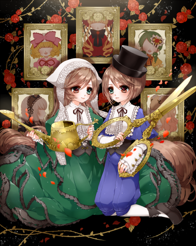 [水银灯/金糸雀/翠星石 /苍星石/真红/雏莓/雪华绮晶]