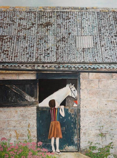 tuikawa) 的绘画作品,用水彩插画表现静谧简单的美好生活,被画面所