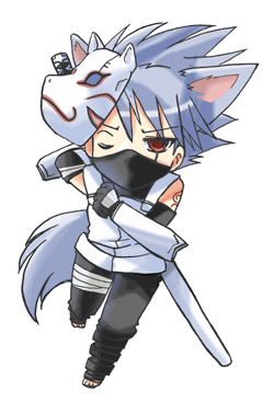 火影 旗木卡卡西 暗部 q版【来源群聊】