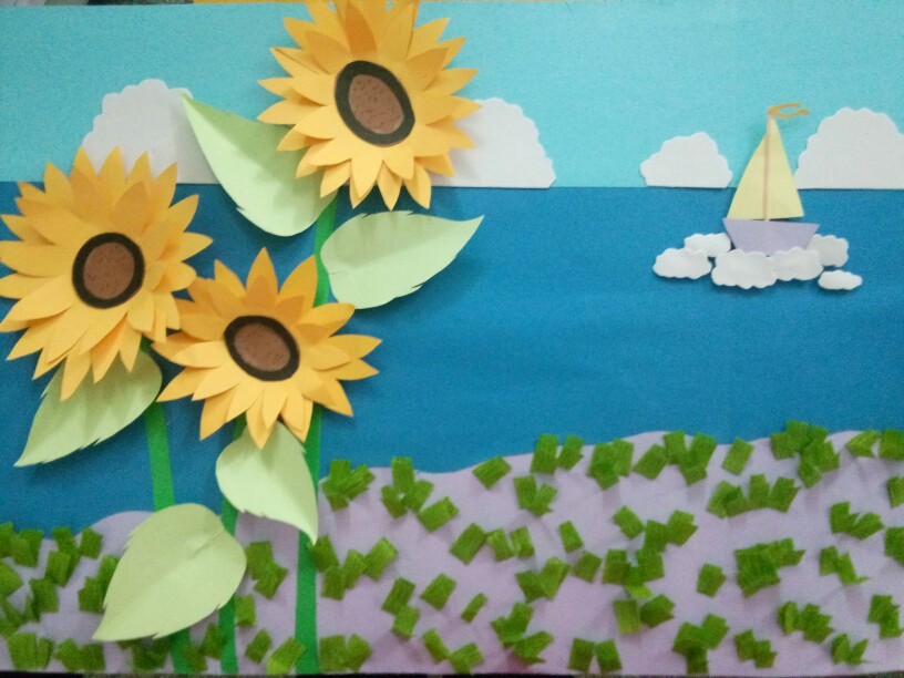 幼儿园墙饰 半立体