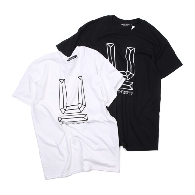 现货 潮玩艺undercover uc 高桥盾男款黑白两色立体大u短袖t恤