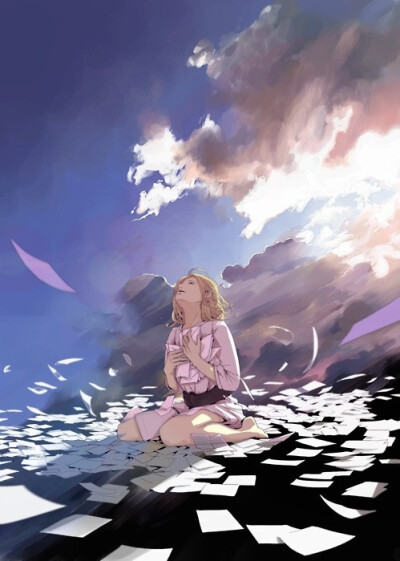 二次元,动漫,插画,pixiv,唯美,色.