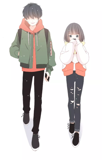 怦然心动漫画奔跑背影