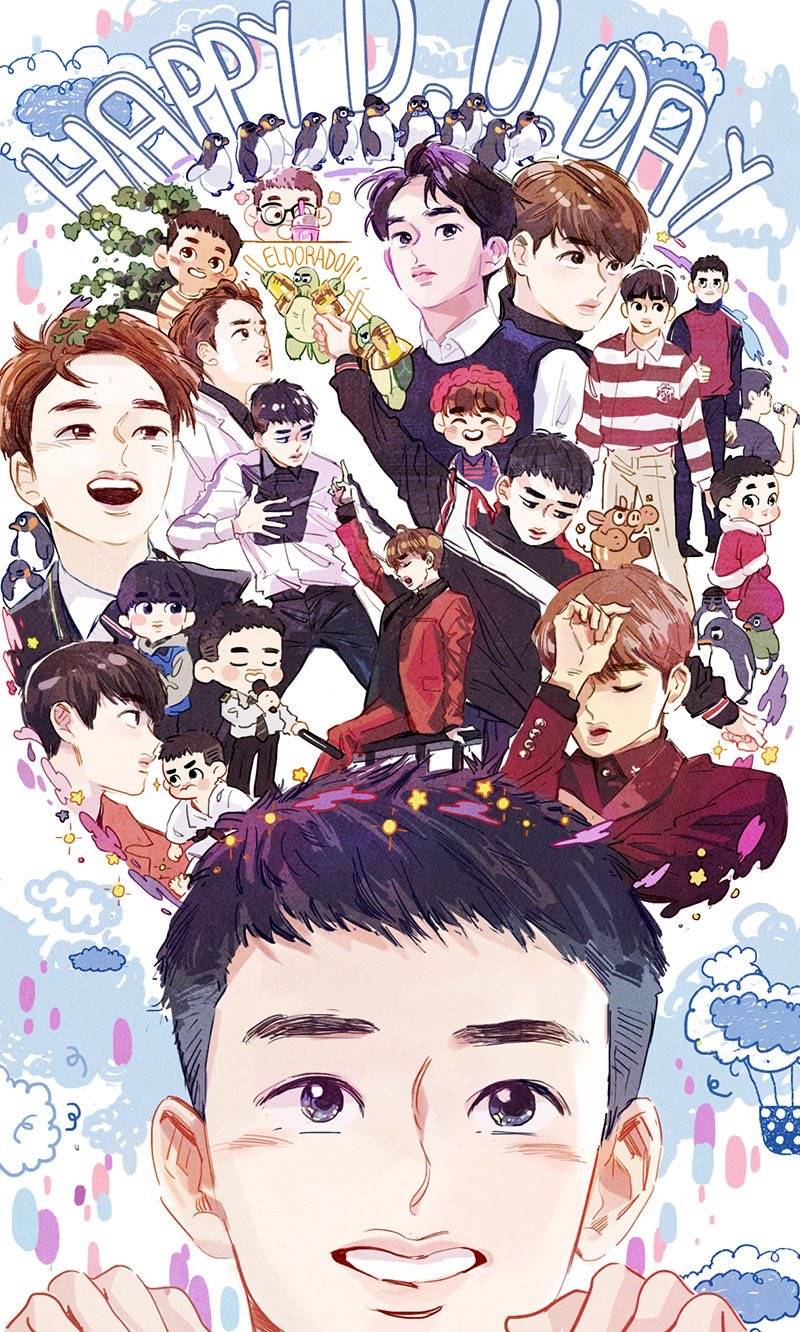 exo 都暻秀(d.o)饭绘