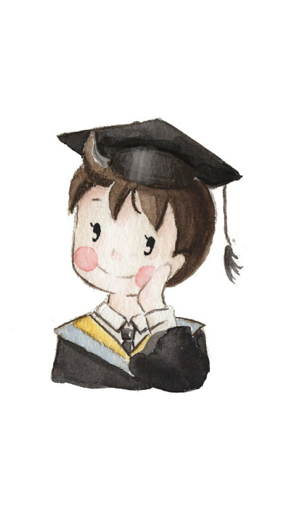 情侣壁纸-学士服【男】(via app)