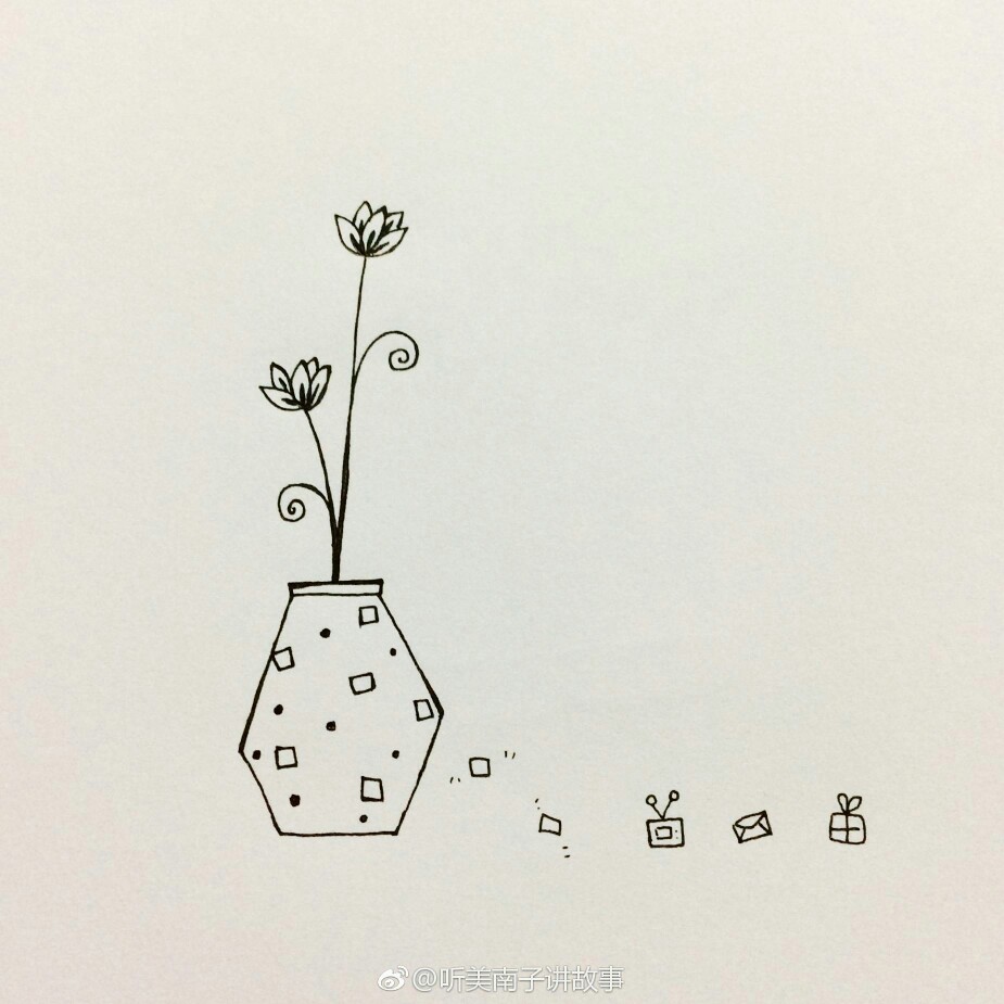 小插图简笔画手帐图片