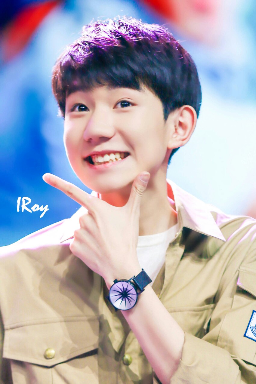 王源 #tfboys 王牌对王牌录制花絮 高清 可爱