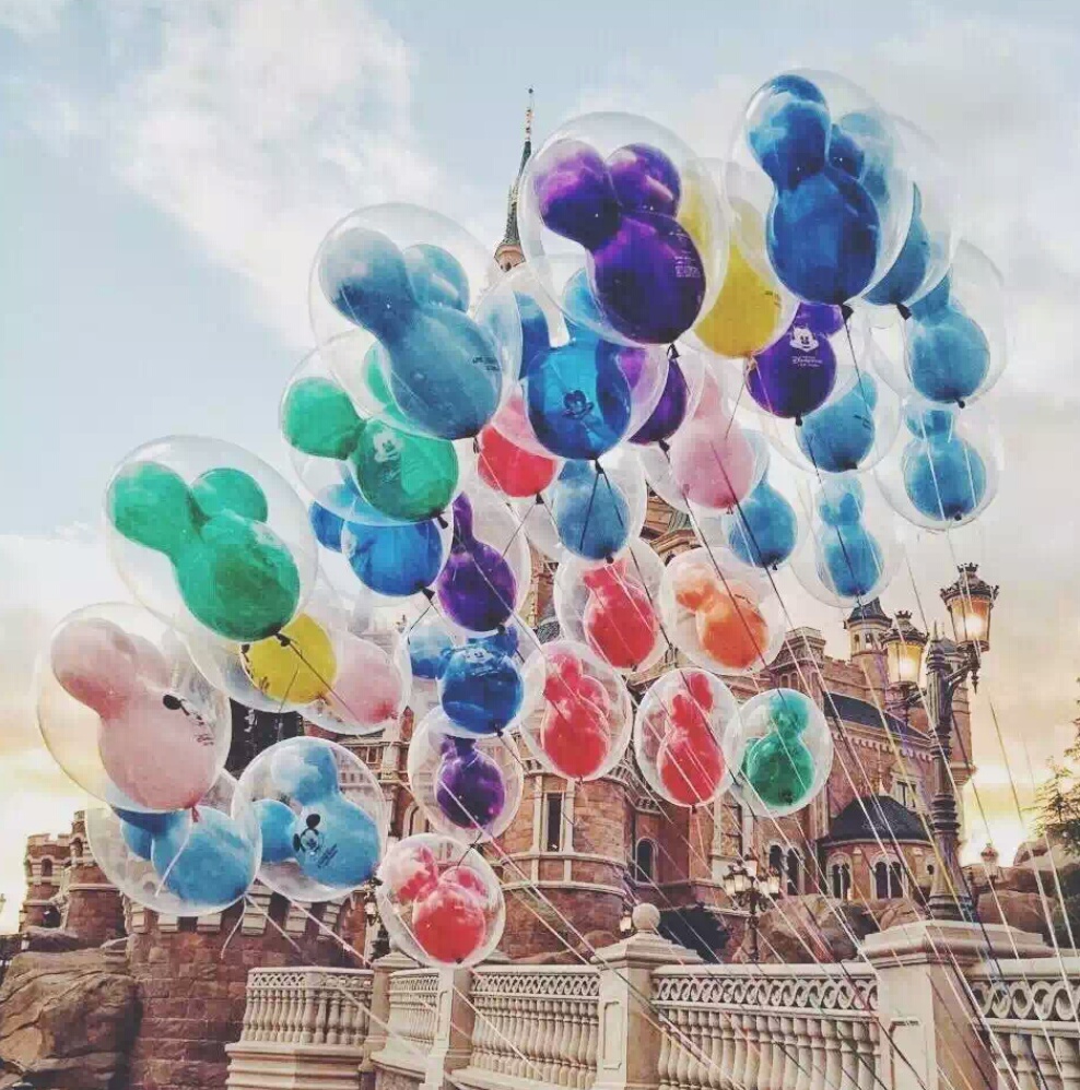 迪士尼乐园 气球