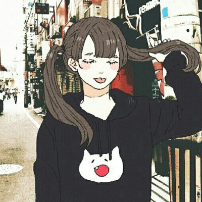 卡通人物 动漫人物 手绘头像 插画 泄露了仙气