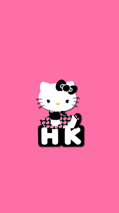 hello kitty 卡通动漫 凯蒂猫 粉色 手机壁纸εз