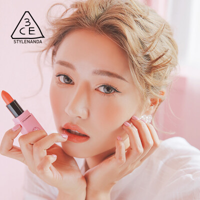 stylenanda 3ce barbapapa lip color 限量版 唇膏口红