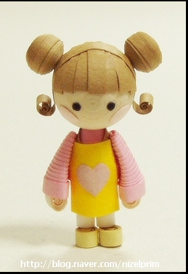 【分享】立体衍纸小人教程