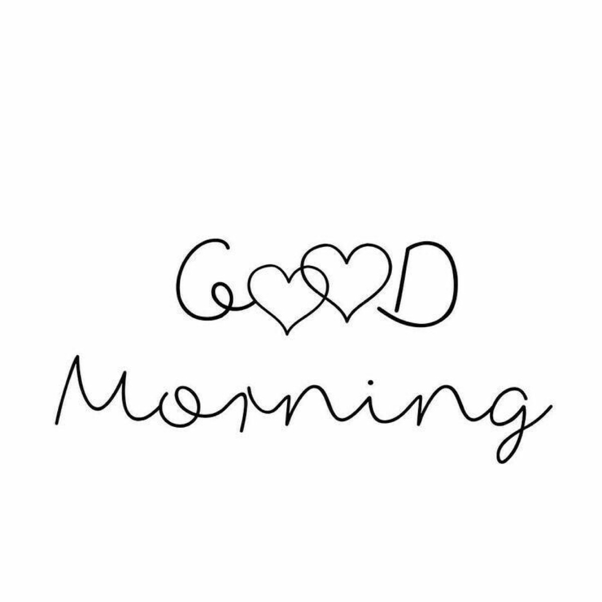 morning特殊字体图片