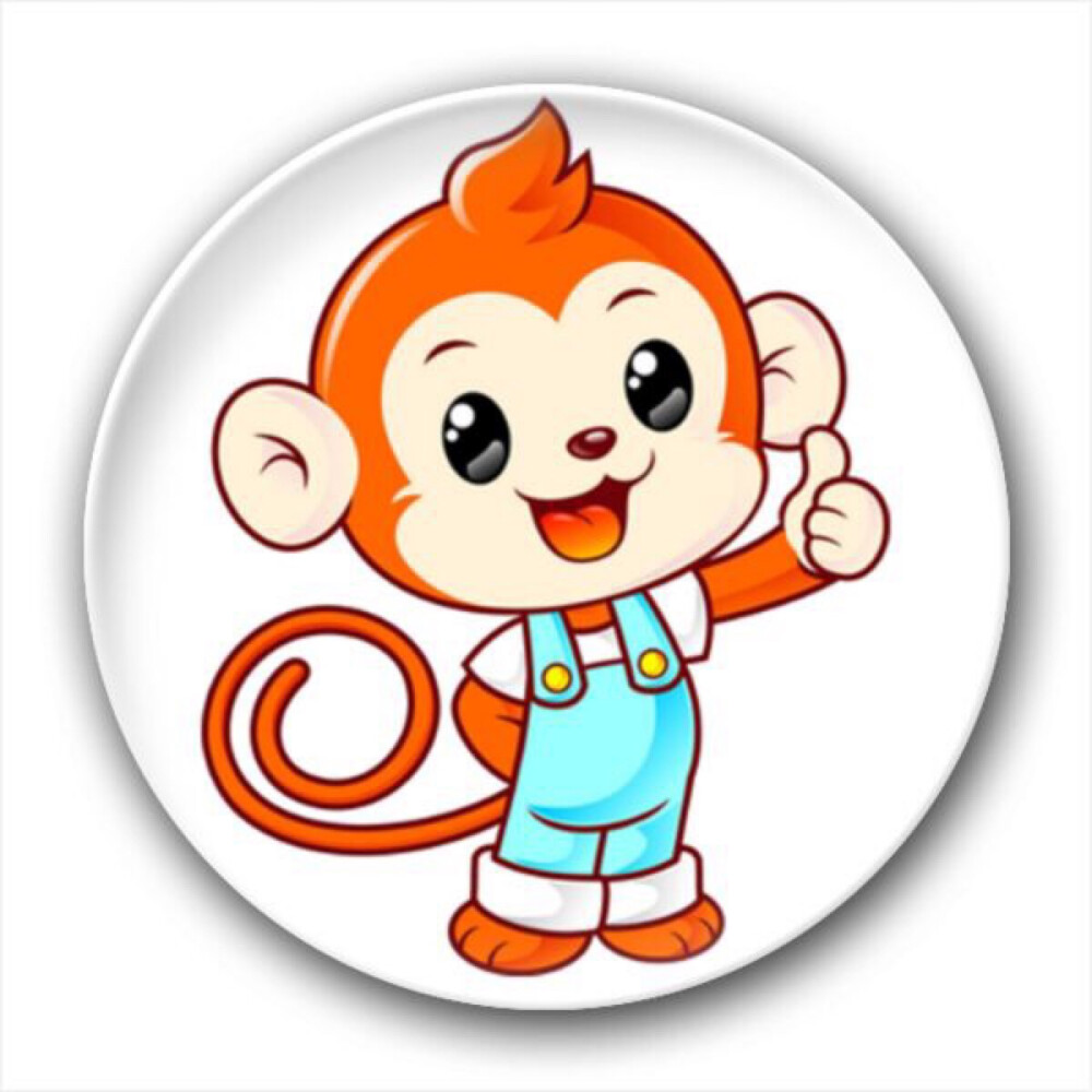 动画猴子头像图片