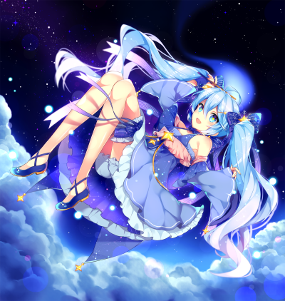 初音未来 雪未来2017 画师:栗栖歳 本作品pixiv id=61372077