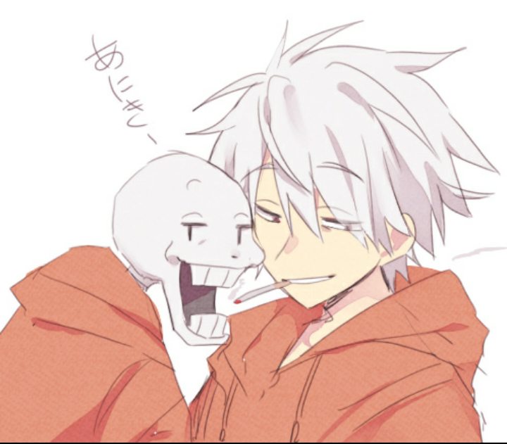 undertale闺蜜头像,undertale头像情侣 undertaleau-underswap(papyrus拟人)