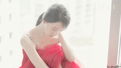 160420 grazia korea 林允儿拍摄花絮动图9p