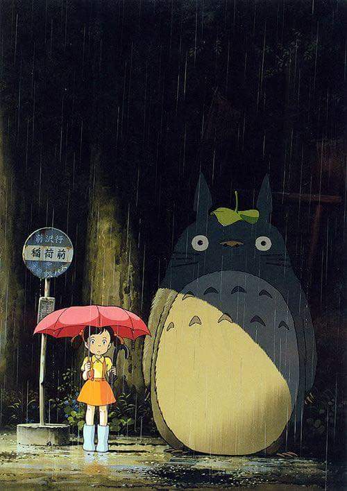 龙猫与你撑伞