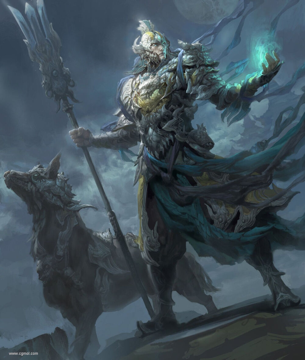 二郎神 - 堆糖,美图壁纸兴趣社区