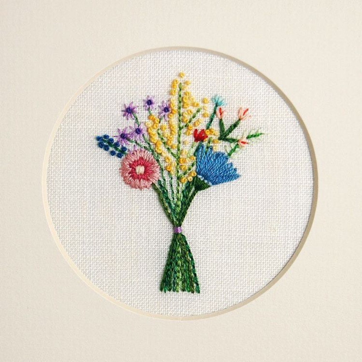 刺绣艺术家brannon addison刺绣作品.