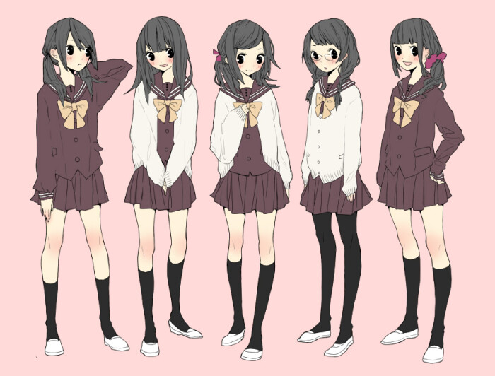 绘画服装参考图