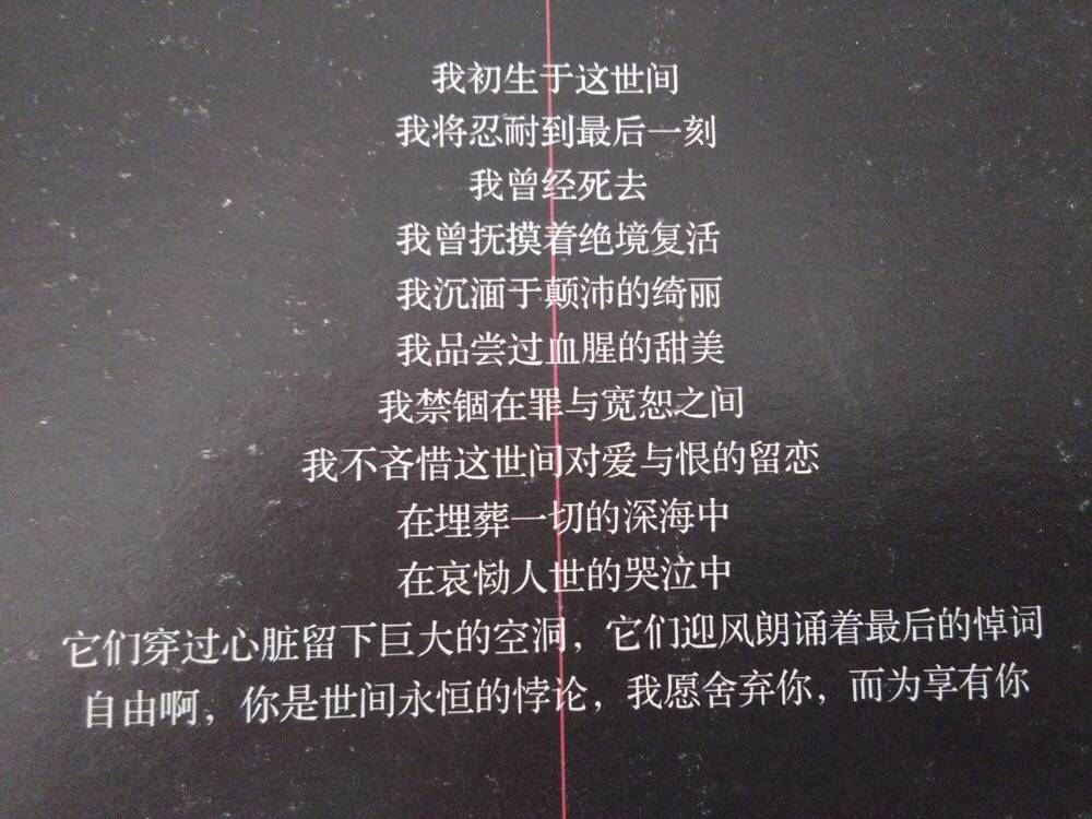 生而为人,我很抱歉