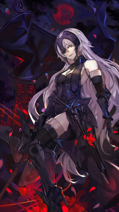 fate/grand order 黑贞德 绘师:saberiii 本作品pixiv id=62722194