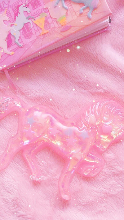 女生壁纸粉色系仙女味图片