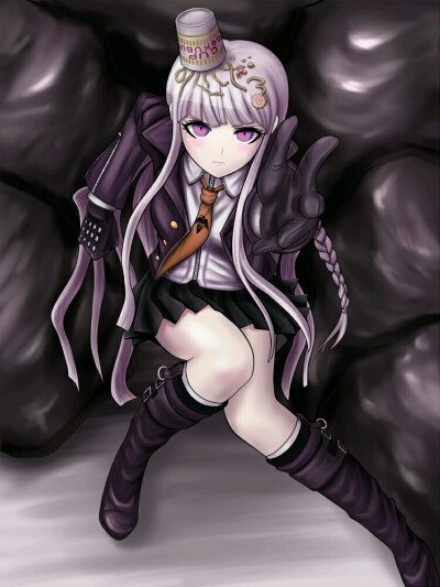 id:pixiv16469939 画师id见插画水印雾切响子,游戏及其动画《弹丸论破
