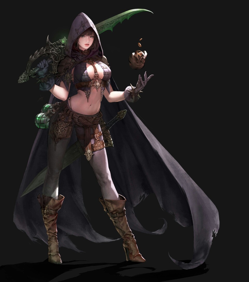 角色概念设计师daehocha