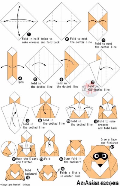 折纸蝴蝶步骤和图解图片