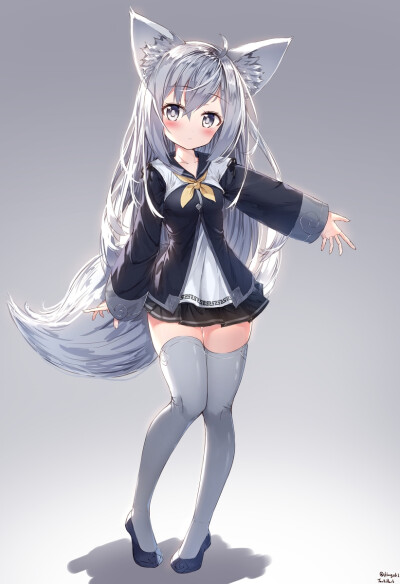 二次元金眼睛少女