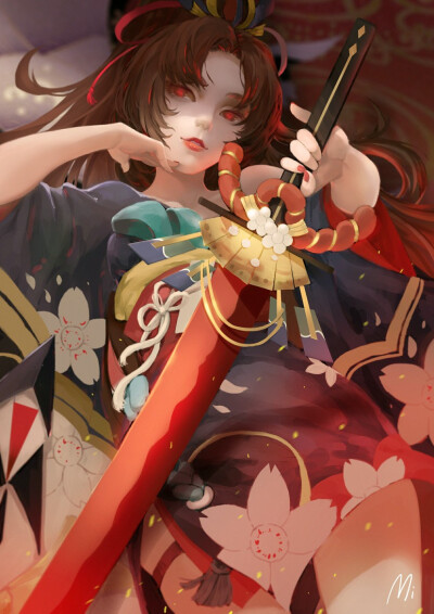 阴阳师 妖刀姬壁纸