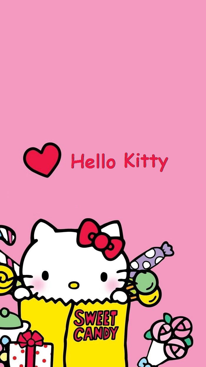 壁纸hellokitty少女心图片