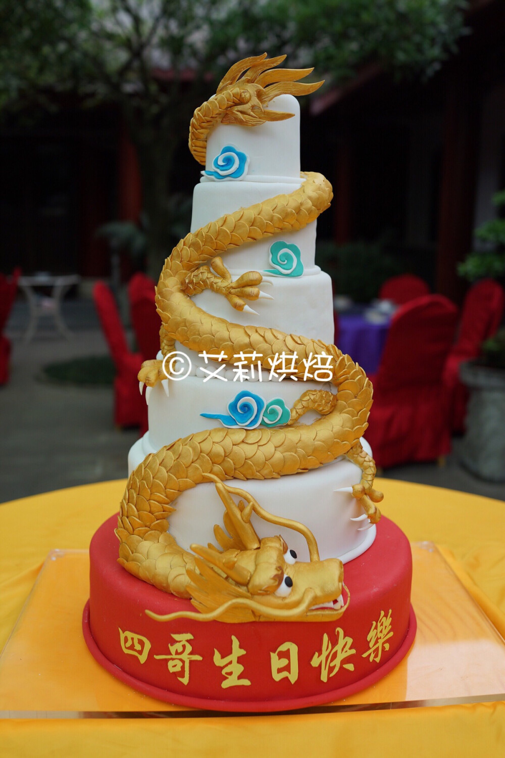 中国翻糖蛋糕第一人图片