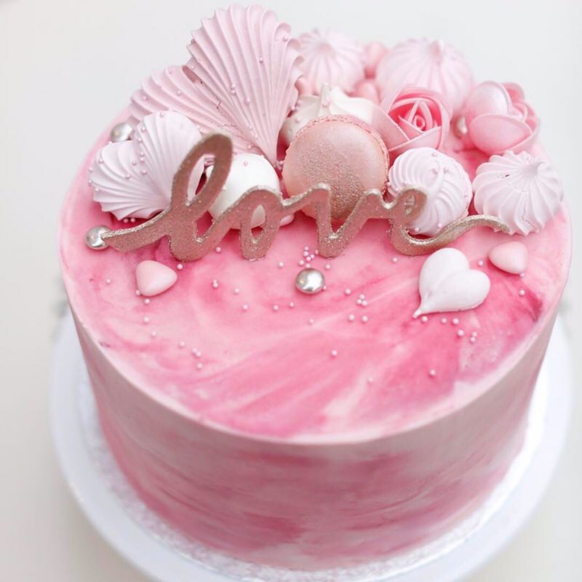 粉色小清新蛋糕
