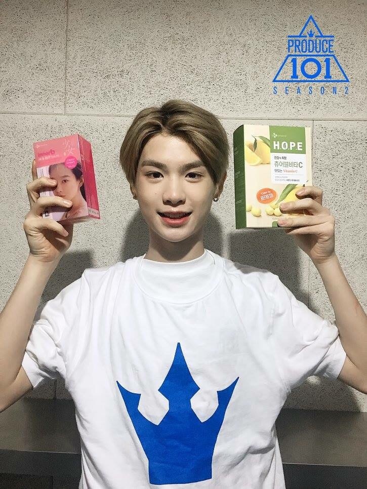 男版produce101 justin 黄明昊