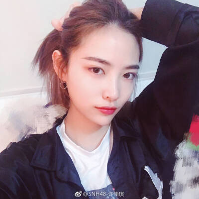 鲜奶小狐狸微博 snh48-许佳琪