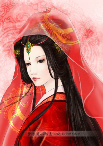 【古风美人】#醉红妆# 作者:紫若潇小