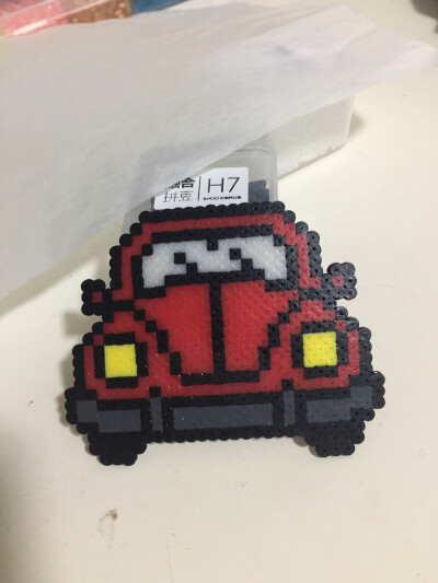 拼豆 汽车 甲壳虫