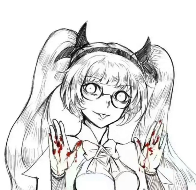 王者荣耀五黑头像 安琪拉