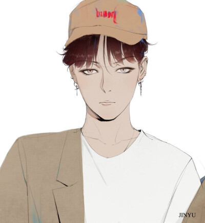 手绘 权志龙 转自@一只金宇