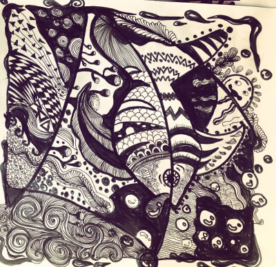 线描画