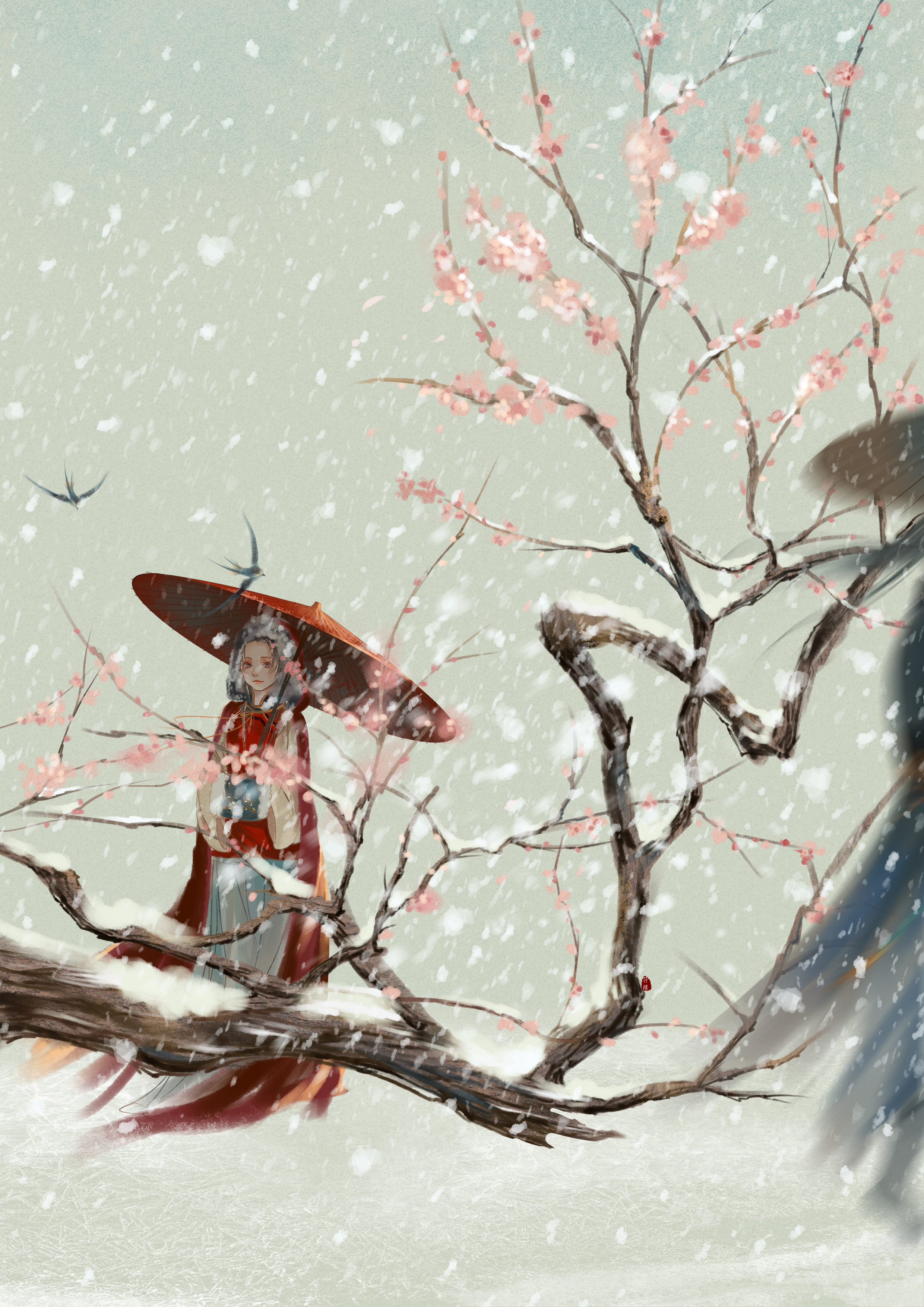 擦肩而过 绘师:符殊