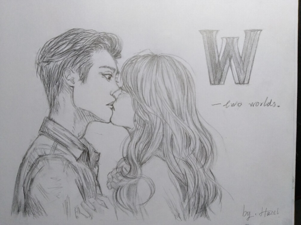 李钟硕w两个世界漫画手绘