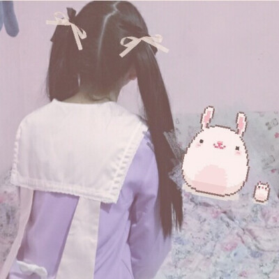 未经允许禁止二传自截软妹头像女生头像双马尾头像//熊扑奶团