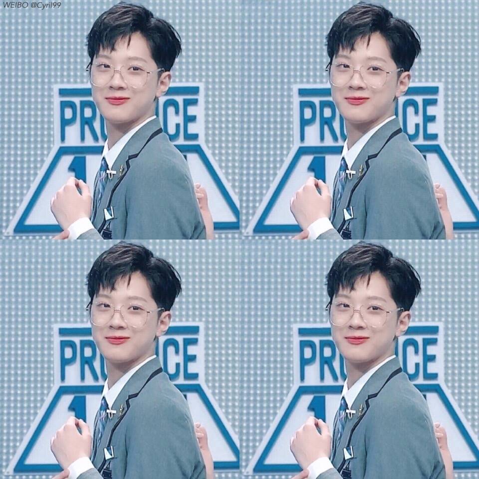 男版produce101 wanna·one 赖冠霖 cr.logo
