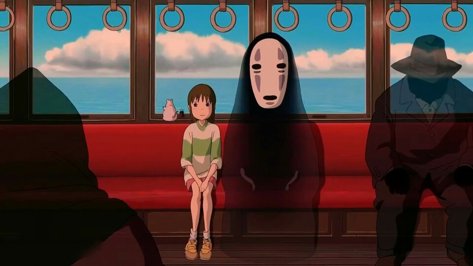 千与千寻 千寻和无脸男